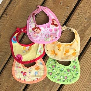 Bundle of newborn bibs, NWOT
